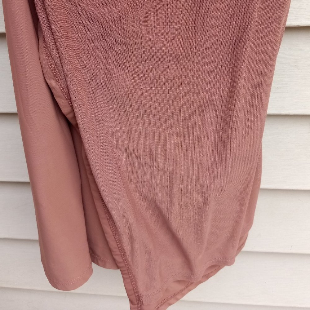 LUMIERE Ruched Cinch bodycon brown mini dress sz XS, S, M, L NWT - Picture 8 of 15